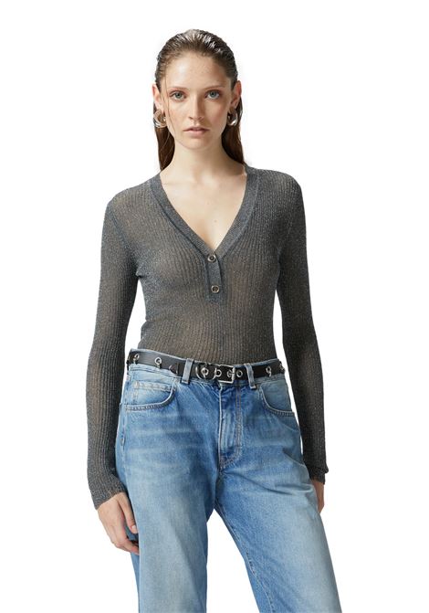 Maglia leggera maniche lunghe a costine PINKO | Maglie | 104091 A236II5